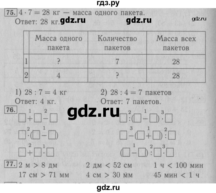 ГДЗ по математике 3 класс Моро рабочая тетрадь  часть 1. страница - 32, Решебник №3 к тетради 2016