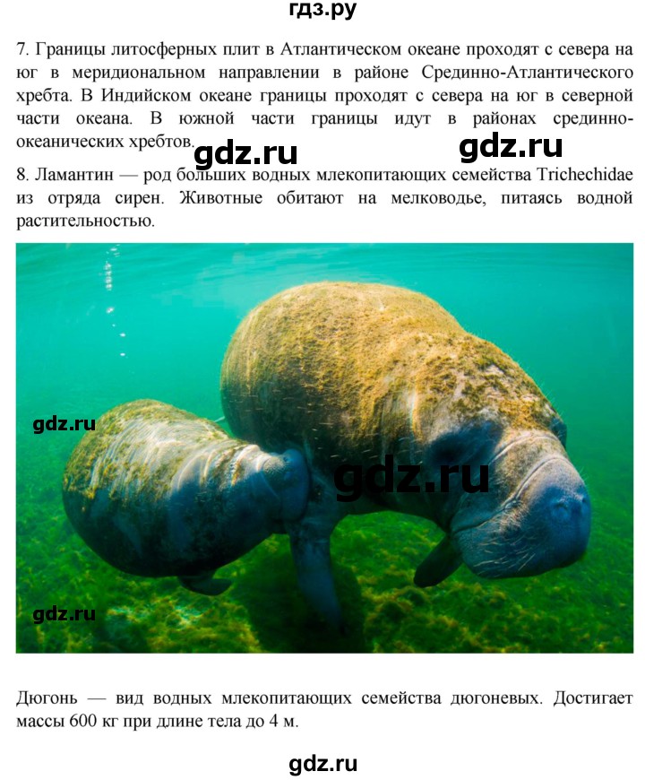 ГДЗ по географии 7 класс  Алексеев   страница - 89, Решебник 2022