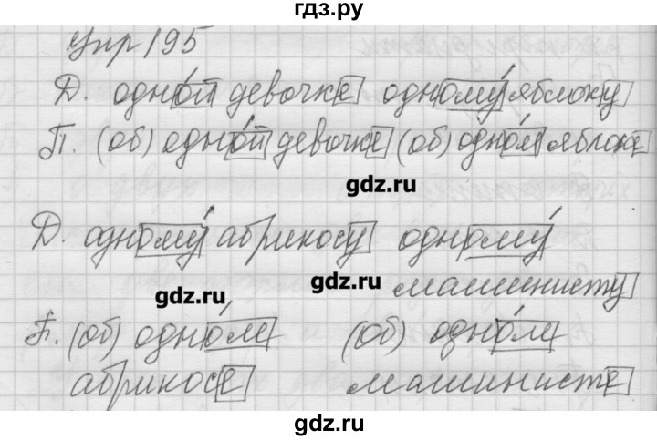 ГДЗ по русскому языку 6 класс Бунеев   упражнение - 195, Решебник