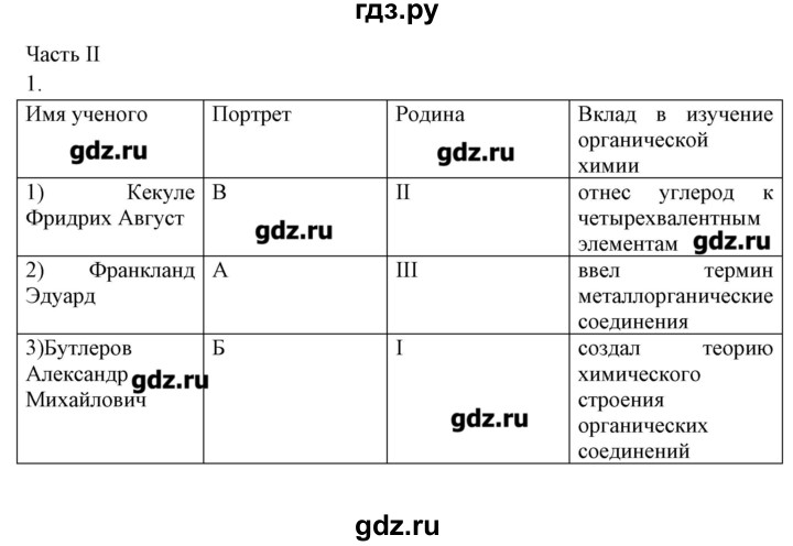 ГДЗ по химии 10 класс Габриелян рабочая тетрадь Базовый уровень страница - 14, Решебник