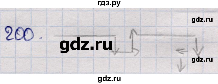 ГДЗ по информатике 5 класс Семенов   задание - 200, Решебник
