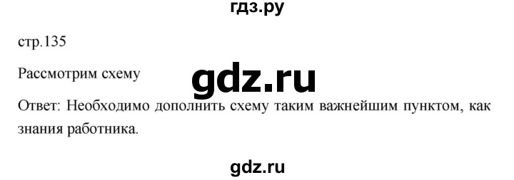 ГДЗ по обществознанию 8 класс  Боголюбов   страница - 135, Решебник